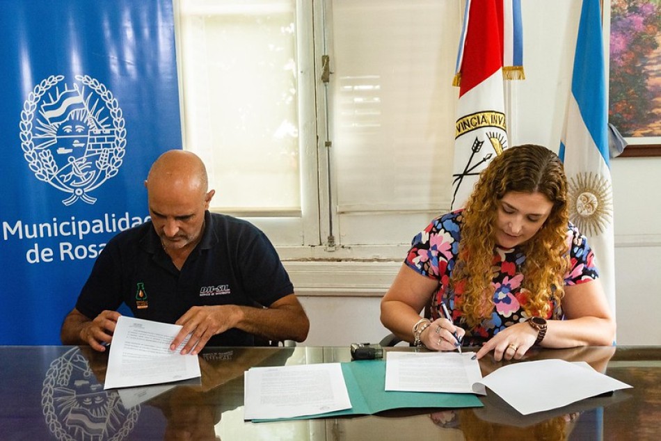 403368 | Firma de convenio de colaboración con DH-SH SRL - Juan Pablo Allege