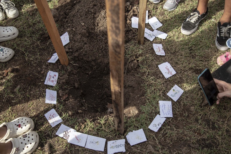 412117 | Fotos Plantación de árboles en Bosque de la Memoria - Sec. de Cultura y Educación (Guillermo Turin Bootello)