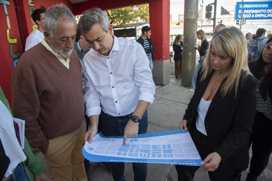 417648 | Recorrida obras pavimento definitivo Empalme Graneros - Subsecretaría de Comunicación Social (Silvio Moriconi)