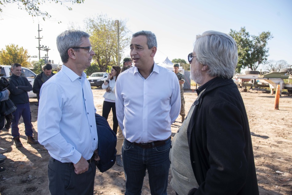 418663 | Recorrida por las obras que se ejecutan con el ejército en Tío Rolo - Subsecretaría de Comunicación Social (Silvio Moriconi)