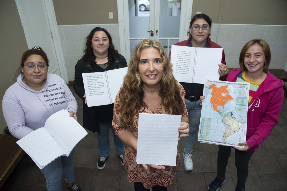 425992 | Cierre del taller de escritura y lectura en sistema Braille - Subsecretaría de Comunicación Social (Silvio Moriconi)