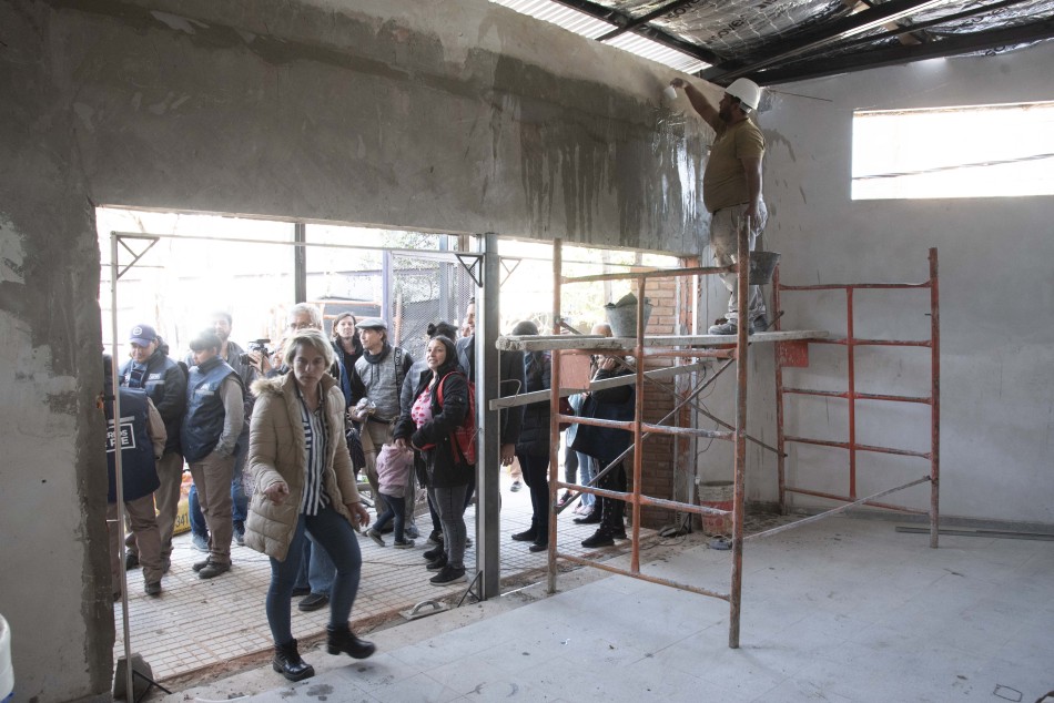 445056 | Reunión y recorrida de obra con vecinos del CC Flammarión - Subsecretaría de Comunicación Social (Silvio Moriconi)