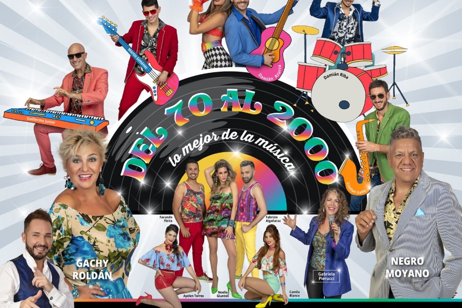 445703 | «Del 70 al 2000, lo mejor de la música» se presenta en el Anfiteatro Municipal -