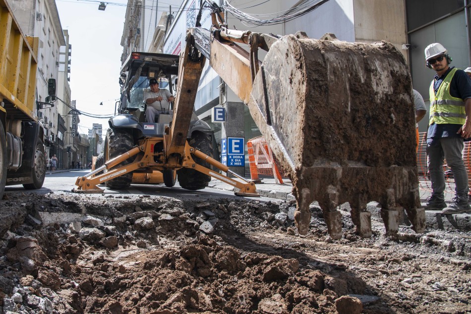 464601 | Inicio obra calle Santa Fe - Subsecretaría de Comunicación Social (Silvio Moriconi)
