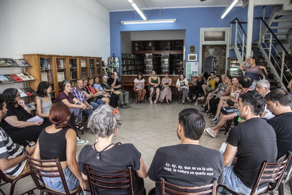 464878 | Reunión con referentes de Bibliotecas populares en Biblioteca Homero - Sec. de Cultura y Educación (Guillermo Turin Bootello)