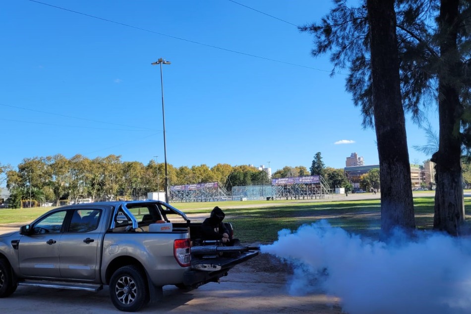 490438 | Operativo de fumigación en la ex Rural - Secretaría de Ambiente y Espacio Público