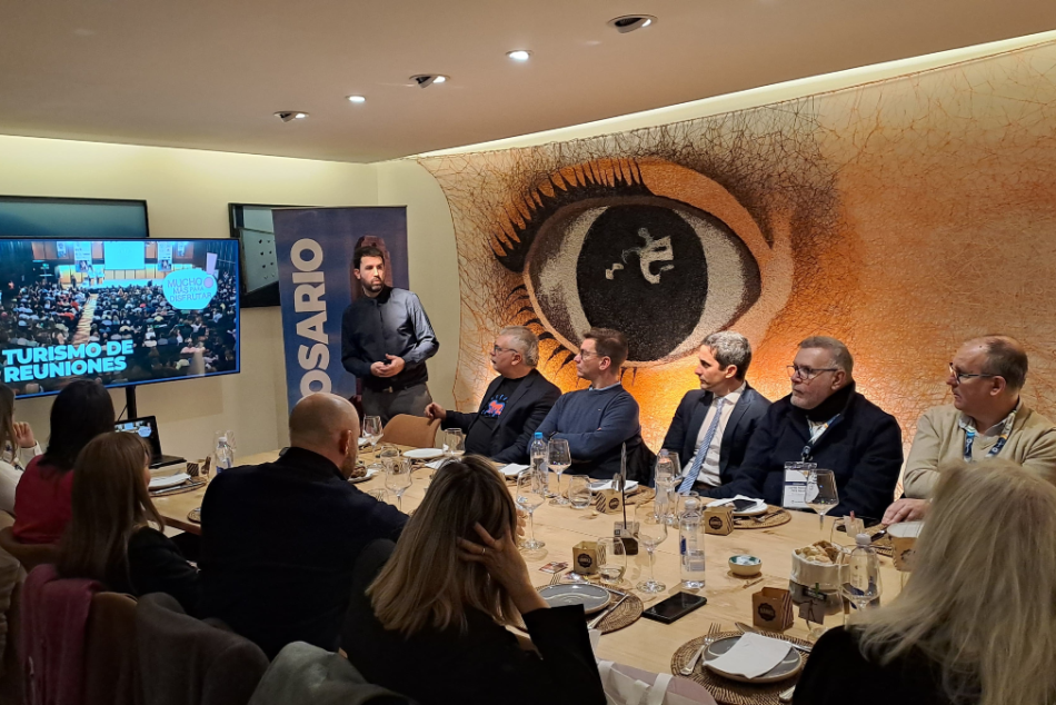 494275 | Bruno Rearte presentó el destino Rosario en Buenos Aires - Ente Turístico Rosario