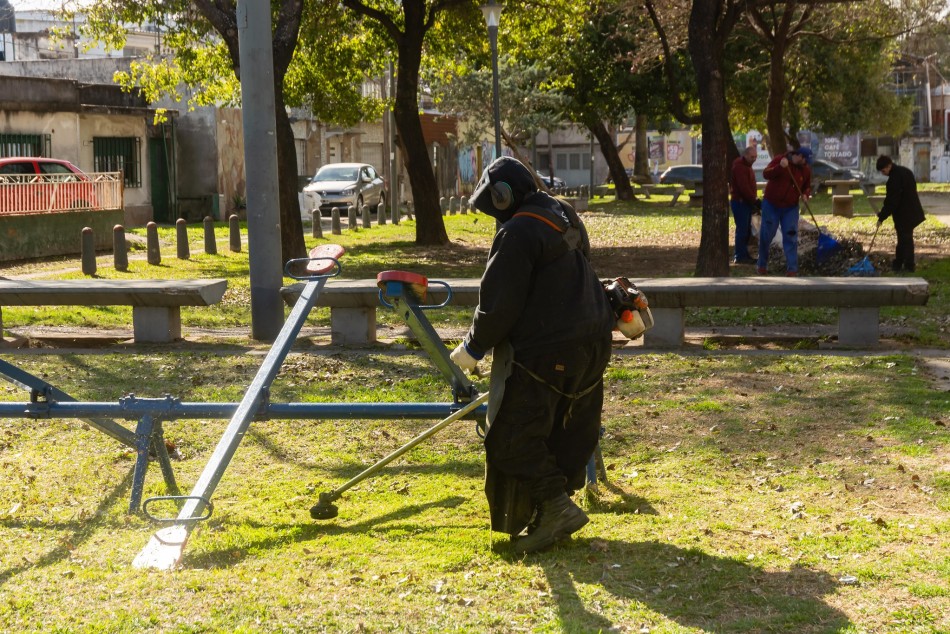 519025 | El municipio realizó mejoras en plazas y espacios verdes de todos los distritos - Secretaría de Ambiente y Espacio Público (Juan Pablo Allegue)
