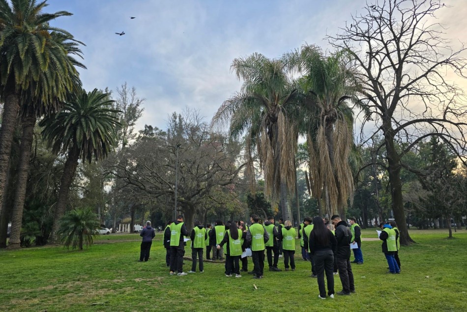 521317 | El municipio inició el censo de arbolado en espacios verdes - Secretaría de Ambiente y Espacio Público
