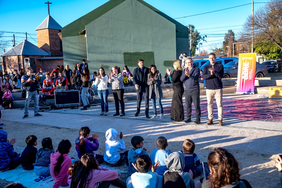 584407 | Inauguración de cancha y espacios recreativos en Stella Maris - Subsecretaría de Comunicación Social (Marcelo Beltrame)