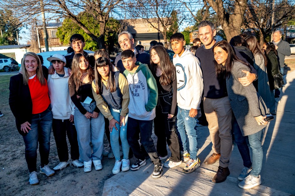 584398 | Inauguración de cancha y espacios recreativos en Stella Maris - Subsecretaría de Comunicación Social (Marcelo Beltrame)