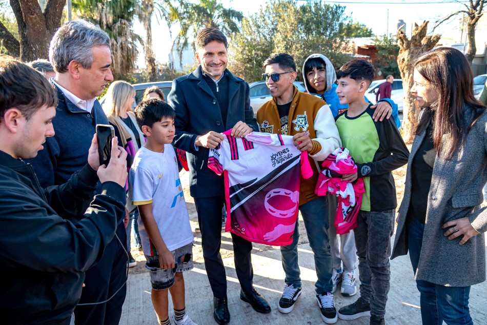 584408 | Inauguración de cancha y espacios recreativos en Stella Maris - Subsecretaría de Comunicación Social (Marcelo Beltrame)