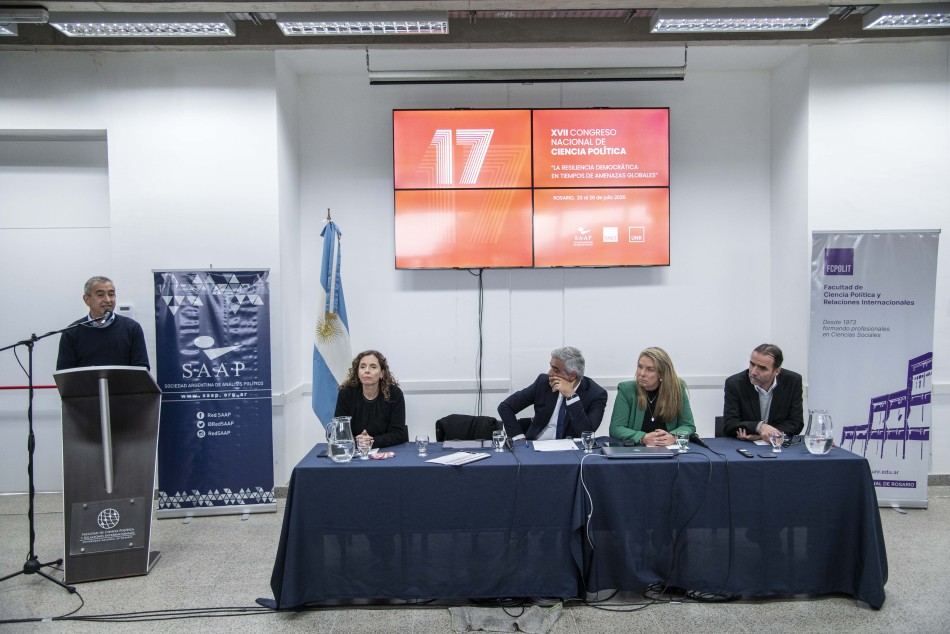 596149 | Apertura XVII Congreso Nacional de Ciencia Política - Subsecretaría de Comunicación Social (Silvio Moriconi)