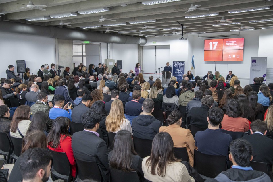 596150 | Apertura XVII Congreso Nacional de Ciencia Política - Subsecretaría de Comunicación Social (Silvio Moriconi)